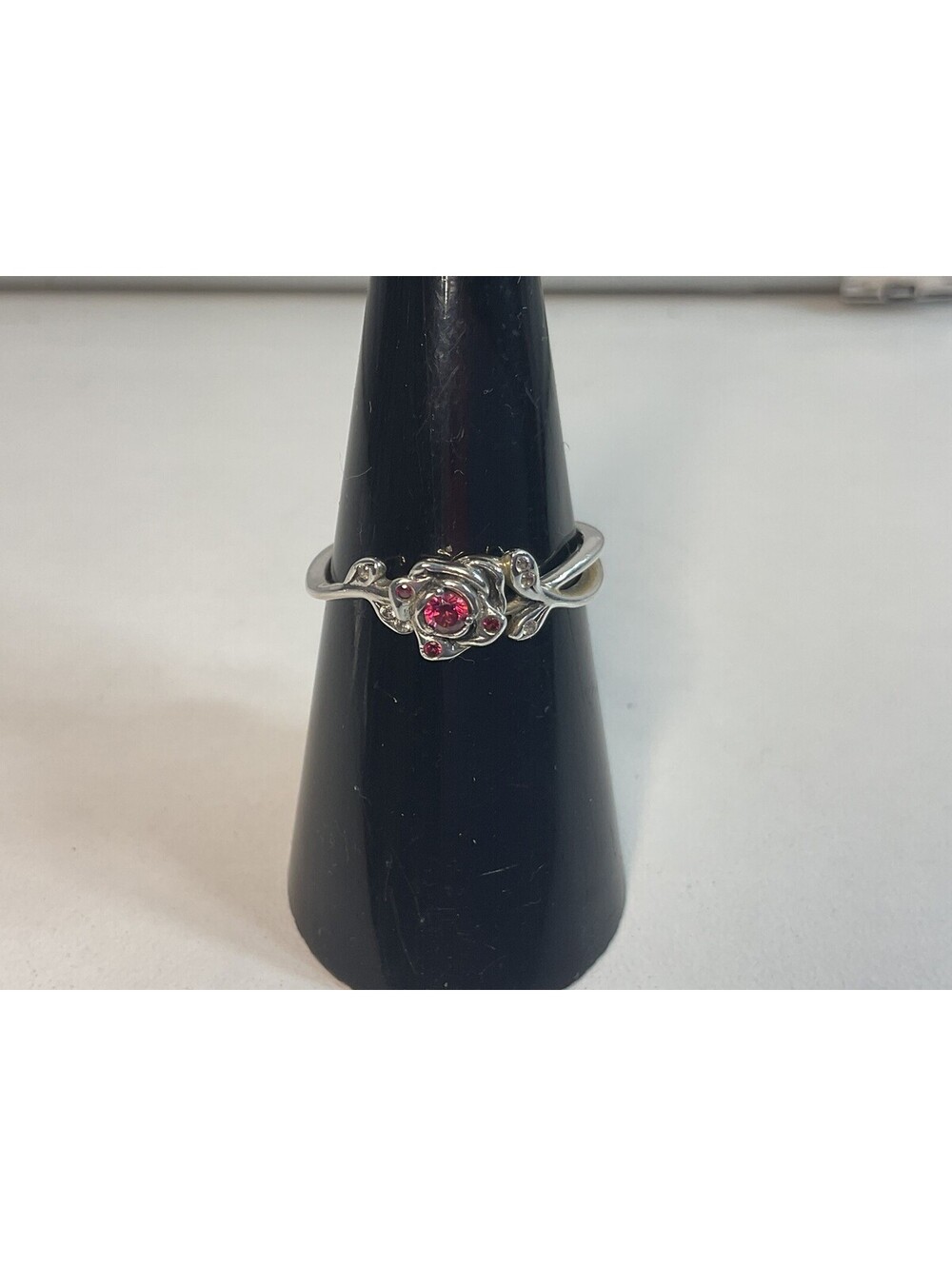 Pandora Disney Beauty And The Beast Rose Ring Sz 6